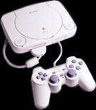 PS1 game console